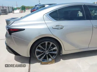 2023 Lexus IS 350 F Sport with VIN JTHGZ1B29P5068608, listed as a IAAI auction lot 42467225 with 17,266 mi miles and . Bid and sale history available at DreamBid. Image 19.
