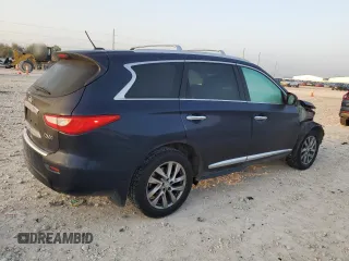 2015 Infiniti QX60 with VIN 5N1AL0MM7FC505044, listed as a Copart auction lot 50347925 with 82,514 mi miles and Salvage title. Bid and sale history available at DreamBid. Image 3.
