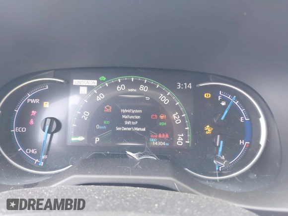 2024 Toyota RAV4 Hybrid XLE Premium with VIN 4T3B6RFV1RU157916, listed as a IAAI auction lot 42368567 with 14,304 mi miles and . Bid and sale history available at DreamBid. Image 7.