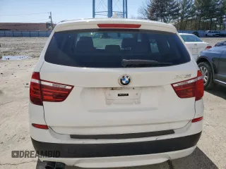 2013 BMW X3 xDrive28i with VIN 5UXWX9C54D0A09096, listed as a Copart auction lot 52481325 with Not Provided miles and Clean Title. Bid and sale history available at DreamBid. Image 6.