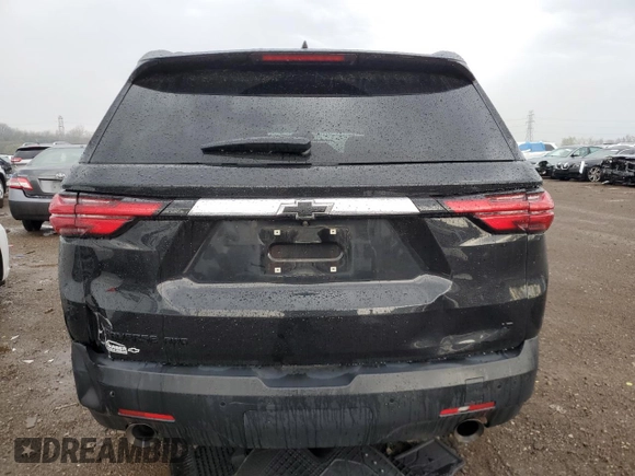 2022 Chevrolet Traverse LT Cloth with VIN 1GNEVGKW7NJ129251, listed as a Copart auction lot 54088695 with 47,011 mi miles and Salvage title. Bid and sale history available at DreamBid. Image 6.