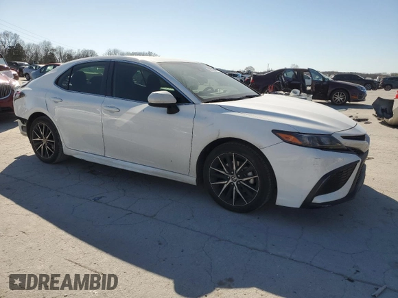 2021 Toyota Camry SE Nightshade with VIN 4T1G11AK5MU580812, listed as a Copart auction lot 48553545 with 86,337 mi miles and Salvage Title. Bid and sale history available at carsss.com. Image 4.