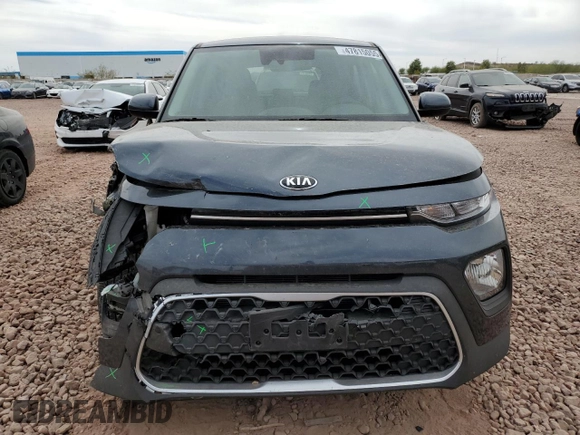 2020 Kia Soul LX with VIN KNDJ23AU1L7021680, listed as a Copart auction lot 47815055 with 23,293 mi miles and Salvage Title. Bid and sale history available at carsss.com. Image 5.