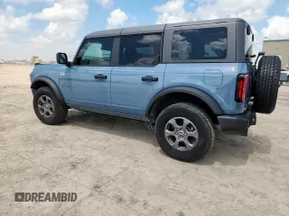2024 Ford Bronco Big Bend with VIN 1FMDE7BH7RLA03788, listed as a Copart auction lot 65085065 with 10,597 mi miles and Salvage title. Bid and sale history available at DreamBid. Image 2.
