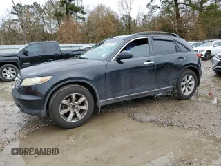 2005 Infiniti FX35 with VIN JNRAS08U55X109834, listed as a Copart auction lot 42297905 with 236,373 mi miles and Salvage Title. Bid and sale history available at carsss.com. Image 1.