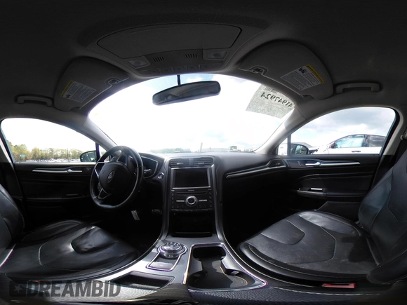 2017 Ford Fusion Titanium with VIN 3FA6P0K90HR266556, listed as a IAAI auction lot 41947924 with 135,628 mi miles. Bid and sale history available at carsss.com. Image 19.