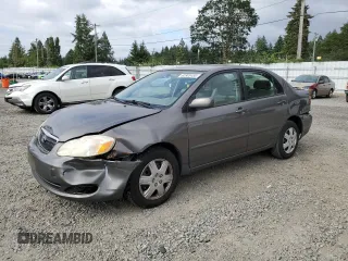 2006 Toyota Corolla CE with VIN 1NXBR30E46Z654704, listed as a Copart auction lot 62503455 with 168,753 mi miles and Salvage title. Bid and sale history available at DreamBid. Image 1.