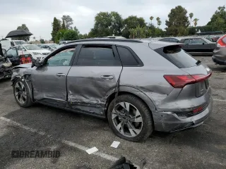 2021 Audi e-tron Premium with VIN WA1AAAGE7MB023112, listed as a Copart auction lot 63358503 with 16,944 mi miles. Bid and sale history available at carsss.com. Image 2.