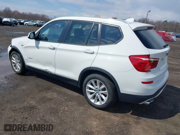 2016 BMW X3 xDrive28i with VIN 5UXWX9C58G0D66558, listed as a IAAI auction lot 41894204 with 66,278 mi miles and . Bid and sale history available at DreamBid. Image 3.