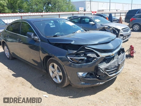2020 Chevrolet Malibu LS with VIN 1G1ZB5ST1LF157438, listed as a IAAI auction lot 41965608 with 114,385 mi miles and . Bid and sale history available at DreamBid. Image 1.