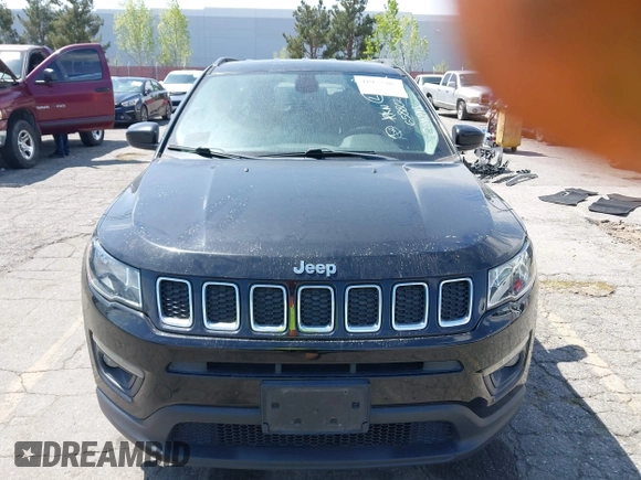 2017 Jeep Compass Latitude с VIN 3C4NJCBB1HT658802, выставлен на аукционе IAAI как лот 41957385 с пробегом 102 733 миль миль и . История ставок и продаж доступна на DreamBid. Изображение 12.
