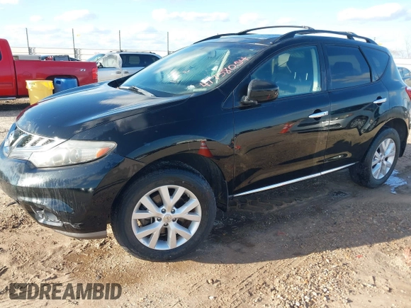 2011 Nissan Murano SL with VIN JN8AZ1MU6BW057143, listed as a IAAI auction lot 41738054 with 147,468 mi miles. Bid and sale history available at carsss.com. Image 2.