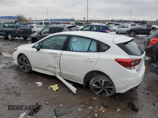 2020 Subaru Impreza Special Sports with VIN 4S3GTAL66L3734575, listed as a Copart auction lot 86850874 with 33,161 mi miles and Non repairable. Bid and sale history available at DreamBid. Image 2.