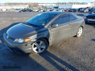 2008 Honda Civic Cpe EX with VIN 2HGFG12808H519105, listed as a IAAI auction lot 41209203 with 102,278 mi miles. Bid and sale history available at carsss.com. Image 2.