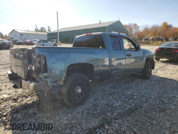 2007 Chevrolet Silverado 1500 Work Truck with VIN 2GCEK19JX71605384, listed as a Copart auction lot 76998034 with 0 mi miles and Salvage Title. Bid and sale history available at carsss.com. Image 3.