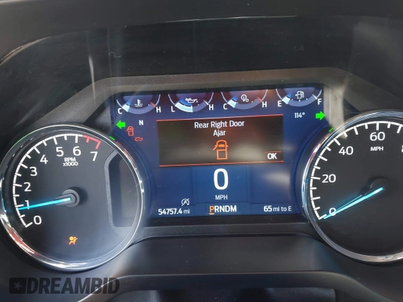 2021 Ford F-150 XL with VIN 1FTEW1CP4MKD82871, listed as a IAAI auction lot 42301025 with 54,757 mi miles and . Bid and sale history available at DreamBid. Image 7.