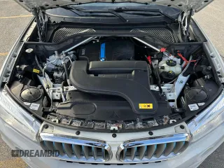 2017 BMW X5 xDrive40e iPerformance with VIN 5UXKT0C33H0V95636, listed as a Copart auction lot 50008195 with 190,665 mi miles and Clean Title. Bid and sale history available at carsss.com. Image 6.