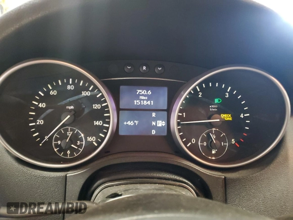 2010 Mercedes-Benz M 350 with VIN 4JGBB2FB1AA549530, listed as a Copart auction lot 45667715 with 151,841 mi miles and Salvage Title. Bid and sale history available at DreamBid. Image 9.
