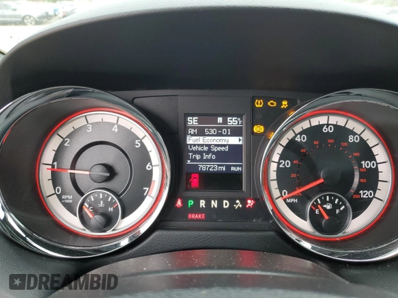 2015 Dodge Grand Caravan R/T with VIN 2C4RDGEG4FR649311, listed as a Copart auction lot 52598985 with 78,723 mi miles and Salvage Title. Bid and sale history available at DreamBid. Image 9.