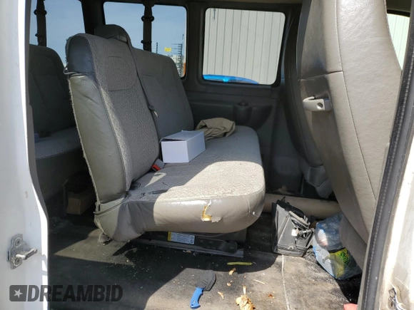2013 Chevrolet Express Passenger LT with VIN 1GAZG1FG5D1181571, listed as a Copart auction lot 50826845 with 335,540 mi miles and Salvage title. Bid and sale history available at DreamBid. Image 11.