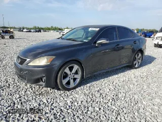 2011 Lexus IS 250 with VIN JTHBF5C24B5138890, listed as a Copart auction lot 55351905 with 263,022 mi miles and Salvage Title. Bid and sale history available at DreamBid. Image 1.