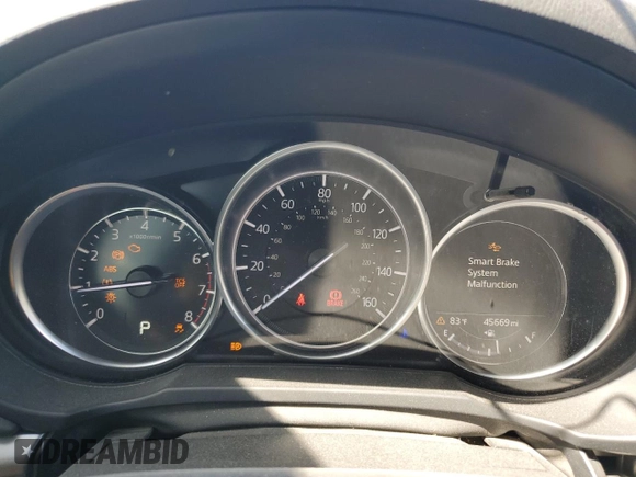 2021 Mazda CX-5 Touring with VIN JM3KFACM9M0391125, listed as a Copart auction lot 48804565 with 45,669 mi miles and Salvage Title. Bid and sale history available at carsss.com. Image 9.