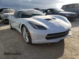 2019 Chevrolet Corvette 1LT with VIN 1G1YB2D7XK5114960, listed as a Copart auction lot 63262852 with 0 mi miles. Bid and sale history available at carsss.com. Image 1.