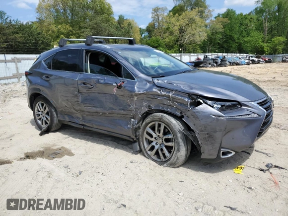 2016 Lexus NX 200t z VIN JTJBARBZ7G2087980, wystawiony jako Copart lot #55155605 z przebiegiem 69 407 mil mil oraz Szkoda całkowita • Salvage title. Historia ofert i sprzedaży dostępna na DreamBid. Obrazek 4.