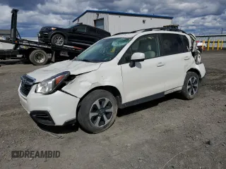 2017 Subaru Forester Premium with VIN JF2SJAEC1HH444310, listed as a Copart auction lot 52198125 with 107,041 mi miles and Salvage Title. Bid and sale history available at DreamBid. Image 1.