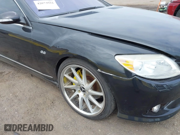 2007 Mercedes-Benz CL-Class 5.5L V8 with VIN WDDEJ71X97A002508, listed as a IAAI auction lot 42073932 with 121,008 mi miles. Bid and sale history available at carsss.com. Image 6.