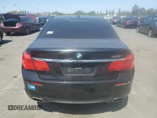 2011 BMW 7 Series 750i with VIN WBAKA8C54BCY37151, listed as a Copart auction lot 59629625 with 189,662 mi miles and Clean title. Bid and sale history available at DreamBid. Image 6.