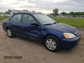 2003 Honda Civic LX z VIN 2HGES16503H603931, wystawiony jako Copart lot #59036635 z przebiegiem 181 421 mil mil oraz Czysty tytuł • Clean title. Historia ofert i sprzedaży dostępna na DreamBid. Obrazek 4.