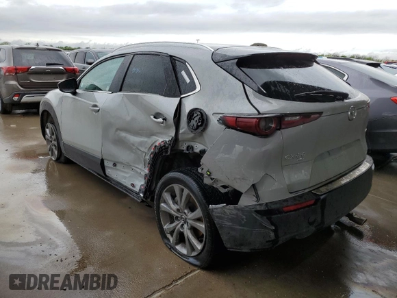 2025 Mazda CX-30 S Preferred with VIN 3MVDMBCM9SM770986, listed as a Copart auction lot 50538595 with 5,798 mi miles and Non Repairable. Bid and sale history available at DreamBid. Image 2.