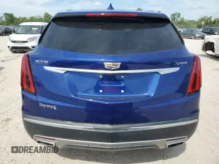 2023 Cadillac XT5 FWD Premium Luxury with VIN 1GYKNCRS3PZ154122, listed as a Copart auction lot 53667425 with 52,279 mi miles and Salvage Title. Bid and sale history available at carsss.com. Image 6.