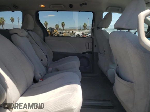 2012 Toyota Sienna LE AAS with VIN 5TDKK3DC4CS217089, listed as a Copart auction lot 64078095 with 266,382 mi miles and Salvage title. Bid and sale history available at DreamBid. Image 11.