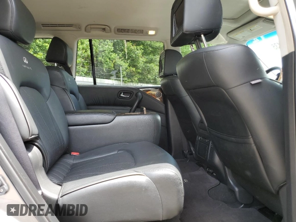 2014 Infiniti QX80 with VIN JN8AZ2NE1E9067594, listed as a Copart auction lot 60652435 with 109,062 mi miles and Salvage title. Bid and sale history available at DreamBid. Image 11.