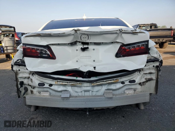 2016 Acura TLX with VIN 19UUB1F34GA006652, listed as a Copart auction lot 59721815 with 130,863 mi miles and Salvage title. Bid and sale history available at DreamBid. Image 6.