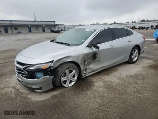 2020 Chevrolet Malibu LS with VIN 1G1ZC5ST6LF109043, listed as a Copart auction lot 45390455 with 86,593 mi miles and Salvage Title. Bid and sale history available at carsss.com. Image 1.
