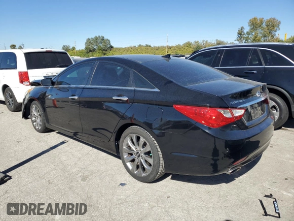2012 Hyundai Sonata 2.4L Limited PZEV with VIN 5NPEC4AC3CH328307, listed as a Copart auction lot 76809354 with 129,321 mi miles and Salvage Title. Bid and sale history available at carsss.com. Image 2.