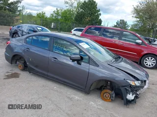 2015 Honda Civic SE z VIN 19XFB2F76FE110684, wystawiony jako IAAI lot #42323240 z przebiegiem 28 172 mil mil oraz . Historia ofert i sprzedaży dostępna na DreamBid. Obrazek 1.