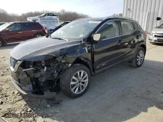 2021 Nissan Rogue Sport SV with VIN JN1BJ1BW3MW444833, listed as a Copart auction lot 48943985 with 0 mi miles and Salvage Title. Bid and sale history available at carsss.com. Image 1.