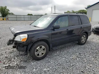 2005 Honda Pilot EX-L z VIN 5FNYF18565B029258, wystawiony jako Copart lot #58834695 z przebiegiem 158 793 mil mil oraz Szkoda całkowita • Salvage title. Historia ofert i sprzedaży dostępna na DreamBid. Obrazek 1.