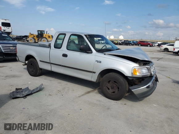 1999 Ford F-150 with VIN 1FTZX1729XNB67194, listed as a Copart auction lot 58383345 with Not provided miles and Salvage title. Bid and sale history available at DreamBid. Image 4.