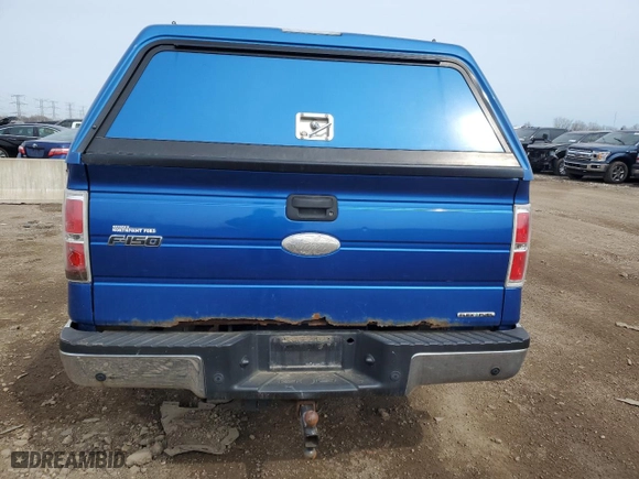 2011 Ford F-150 XL with VIN 1FTFX1EF3BFD04805, listed as a Copart auction lot 51408035 with 162,314 mi miles and Clean Title. Bid and sale history available at carsss.com. Image 6.