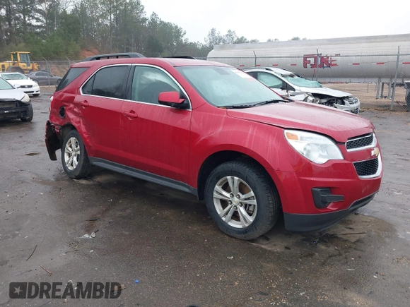 2015 Chevrolet Equinox LT with VIN 2GNALBEK2F6392875, listed as a IAAI auction lot 41185200 with 42,186 mi miles. Bid and sale history available at carsss.com. Image 1.