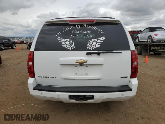 2008 Chevrolet Suburban LTZ with VIN 3GNFK16358G102176, listed as a Copart auction lot 54278824 with 226,746 mi miles and Clean Title. Bid and sale history available at carsss.com. Image 6.