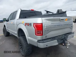 2017 Ford F-150 XL with VIN 1FTEW1EF7HFA25641, listed as a IAAI auction lot 41506644 with 106,098 mi miles. Bid and sale history available at carsss.com. Image 3.