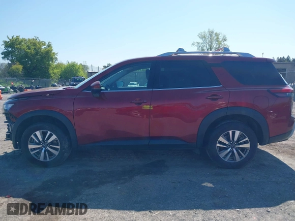 2023 Nissan Pathfinder SL with VIN 5N1DR3CC8PC251318, listed as a IAAI auction lot 42231262 with 22,039 mi miles and . Bid and sale history available at DreamBid. Image 15.