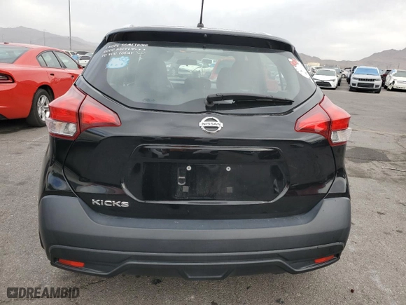 2018 Nissan Kicks SR with VIN 3N1CP5CU5JL543646, listed as a Copart auction lot 50659065 with 69,817 mi miles and Salvage Title. Bid and sale history available at carsss.com. Image 6.
