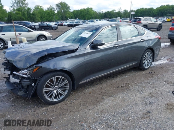 2018 Genesis G80 3.8L с VIN KMHGN4JE6JU255808, выставлен на аукционе IAAI как лот 42348710 с пробегом Не указан миль и . История ставок и продаж доступна на DreamBid. Изображение 17.